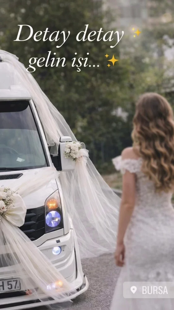Gelin Arabası - Süsleme